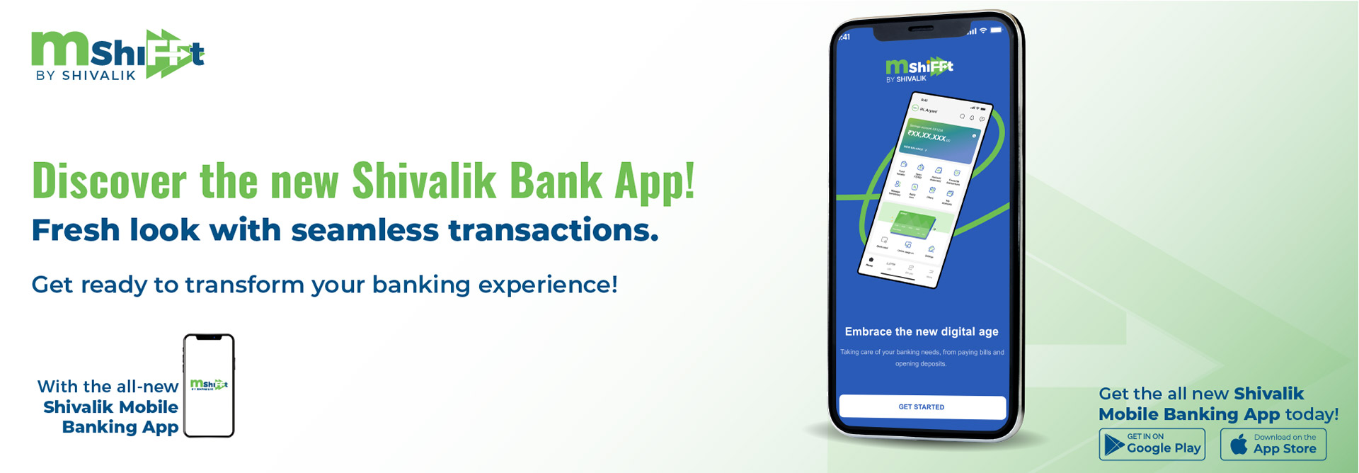 Shivalik Mobile Banking App